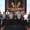 Polda Banten Silaturahmi ke Grup 1 Kopassus, Sampaikan Ucapan Selamat HUT TNI