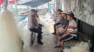 Polsek Kawasan Kalibaru Gelar “Jaga Jakarta On The Spot”, Ajak Nelayan Jaga Kamtibmas dan Keselamatan Melaut