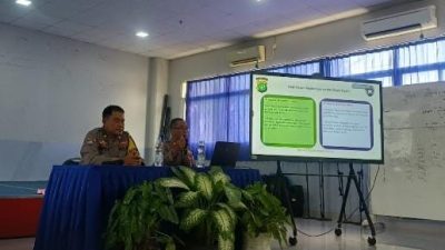 Polsek Bekasi Barat Sosialisasikan Penerimaan Siswa SMA Taruna Nusantara Kemala Bhayangkara