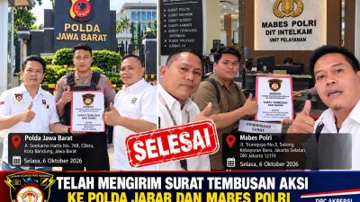 AKPERSI Gelar Aksi di Polres Bogor, Soroti Dugaan Intimidasi dan Perampasan Tiga Handphone Wartawan
