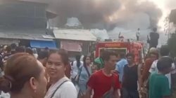 Kawasan Padat Penduduk Kapuk Muara Jakarta Utara Kembali Mengalami Kebakaran 