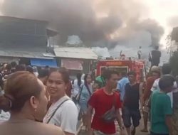 Kawasan Padat Penduduk Kapuk Muara Jakarta Utara Kembali Mengalami Kebakaran 