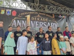 Wakapolres Pelabuhan Tanjung Priok Hadiri Anniversary 1 Dekade Korwil Ojol Jakarta Utara, Perkuat Silaturahmi dan Solidaritas Sosial