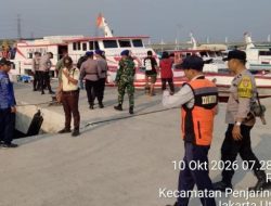 Polres Pelabuhan Tanjung Priok Laksanakan Pelayanan dan Pengamanan Akses Wisata Kepulauan Seribu, Utamakan Keselamatan Penumpang