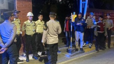 Polres Pelabuhan Tanjung Priok Gelar Patroli Cipta Kondisi dan Strongpoint, Jaga Keamanan dan Ketertiban di Kawasan Pelabuhan