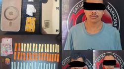 Berantas Peredaran Narkoba, Sat Resnarkoba Polres Lebak Amankan Tiga Pelaku di Cipanas