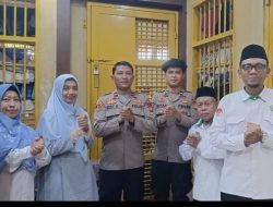 Polres Pelabuhan Tanjung Priok Gelar Pembinaan Rohani Bagi Tahanan, Tanamkan Nilai Keimanan dan Kesadaran Hukum