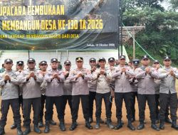 POLRI HADIR, SINERGI TNI-POLRI DUKUNG TMMD 2026 DI LEBAK