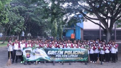 Kapolres Lebak Ajak Masyarakat Peduli Lingkungan Melalui Green Policin
