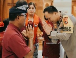 Minggu Kasih, Kapolda Bali Sapa Jemaat GKPB Kristus Kasih Denpasar