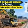 Galian Tanah di Bypass Cibadak Bukan untuk Dijual, Kebersihan Jalan Sukarno-Hatta Tetap Terjaga