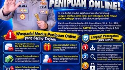 Garda Terdepan Lindungi Warga di Era Digital, Polresta Cirebon Galakkan Gerakan ‘SARTIK’ Basmi Cyber Fraud.