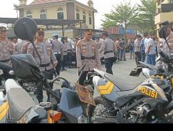 Kapolres Pelabuhan Tanjung Priok Pimpin Pengecekan Kendaraan Dinas, Pastikan Kesiapsiagaan Personel dalam Siaga 1.