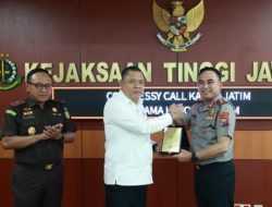 Perkuat Sinergi Penegakan Hukum, Kapolda Jatim Gelar Courtesy Call ke Kajati