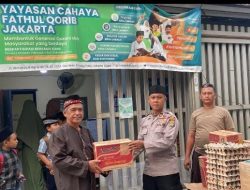 Polres Pelabuhan Tanjung Priok, Gelar Bakti Sosial Yayasan Cahaya Fathul Qorib Jakarta Utara