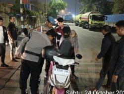 Polres Pelabuhan Tanjung Priok, Gelar Patroli Cipta Kondisi dan Strongpoint, Antisipasi Gangguan Kamtibmas pada Malam Hari