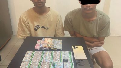Sat Resnarkoba Polres Lebak Ungkap Dugaan Peredaran Obat Ilegal di Lebakgedong, Dua Pria Diamankan