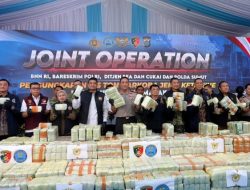 Kapal Perusahaan Malaysia Kirim 1,1 Ton Narkoba ke RI, Digagalkan Polri-BNN