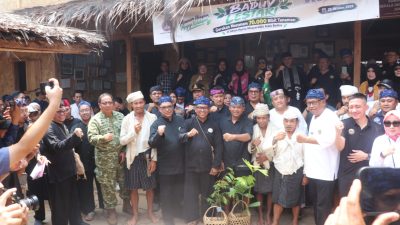 Kapolres Lebak AKBP Arninsi Hadiri Kegiatan Baduy Lestari, Gerakan Menanam 70.000 Bibit Tanaman