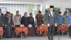 Kapolres Lebak dan Forkopimda Hadiri Upacara Peringatan Hari Sumpah Pemuda ke-98 di Alun-alun Rangkasbitung