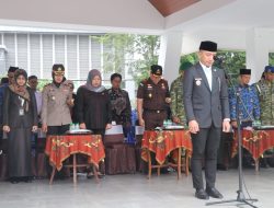 Kapolres Lebak dan Forkopimda Hadiri Upacara Peringatan Hari Sumpah Pemuda ke-98 di Alun-alun Rangkasbitung