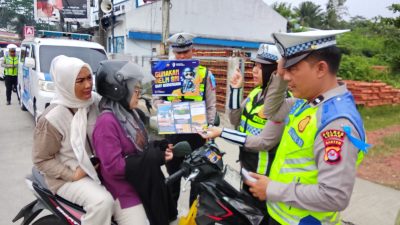 Hari Ketiga Operasi Patuh Maung 2026, Satlantas Polres Lebak Tertibkan Pelanggaran Lalu Lintas