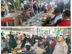 Kapolsek Rangkasbitung Pimpin Pengamanan Final Turnamen Sepak Bola Jarum Cup 2026 Bersama Personel di Desa Pabuaran