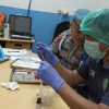 Dokkes polres pelabuhan tanjung priok laksanakan food safety mbg polri, hasil pemeriksaan dinyatakan layak konsumsi