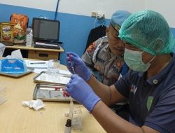 Dokkes polres pelabuhan tanjung priok laksanakan food safety mbg polri, hasil pemeriksaan dinyatakan layak konsumsi