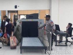 Polres Pelabuhan Tanjung Priok Laksanakan Pelayanan dan Pengamanan Embarkasi KM Labobar, 1.313 Penumpang Menuju Surabaya