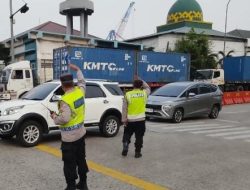 Polres Pelabuhan Tanjung Priok Gelar Pengaturan Lalu Lintas Pagi Hari, Pastikan Aktivitas Masyarakat Berjalan Lancar dan Aman