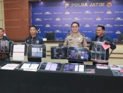 Polda Jatim Ungkap Sindikat Jual Beli Akun Bodong hingga Promosi Judi Online Kamboja