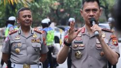 Sabtu Bahagia Bersama Ojol, Kapolda Metro Jaya Sapa Pengemudi dan Ajak Peduli Kesehatan